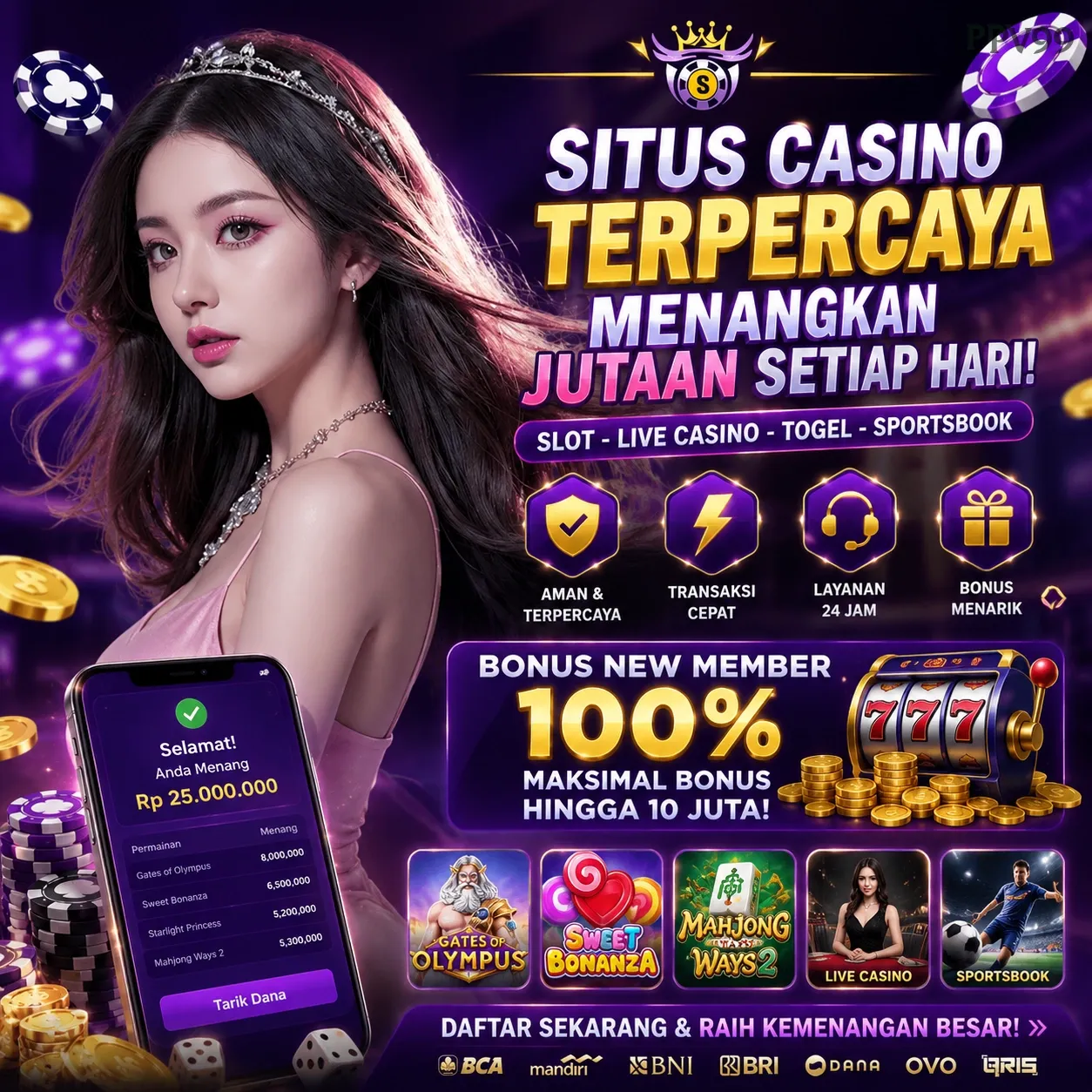 Ikon aplikasi ppv99 resmi